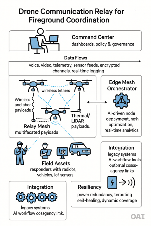 Drone Communication Relay