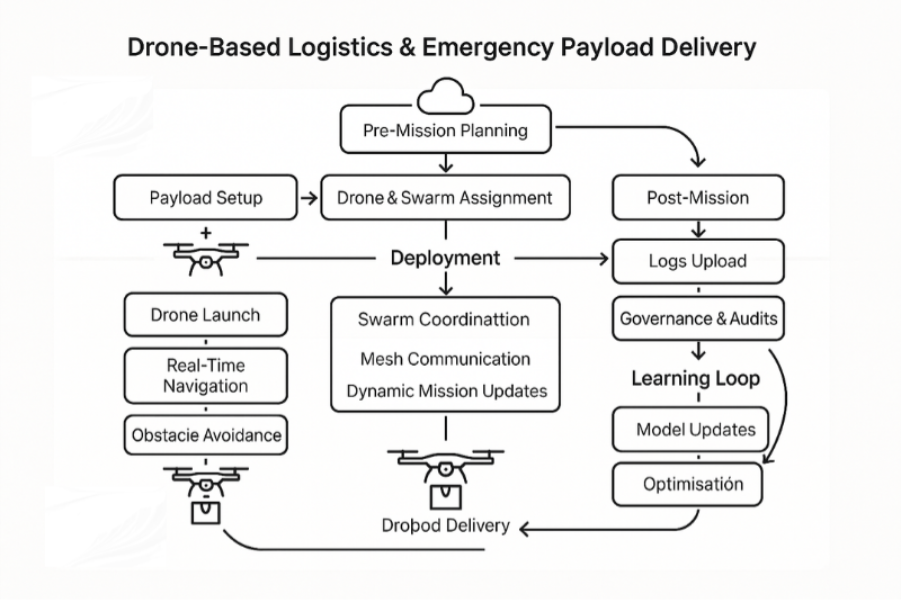 logistic and emergency payload delivery
