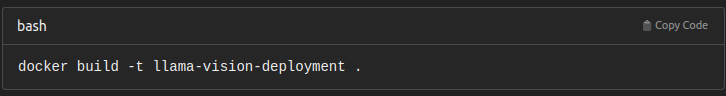 Docker image