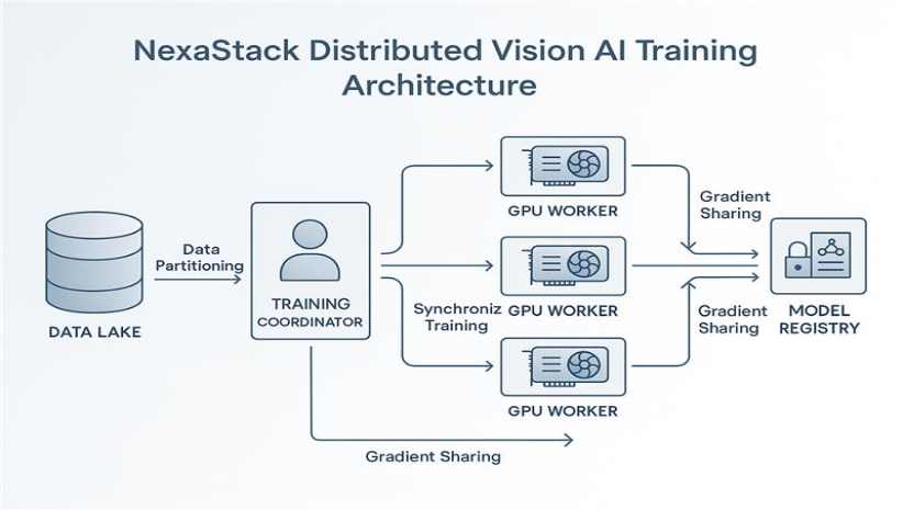 Nexastack Distributed Vision AI Training Architecture