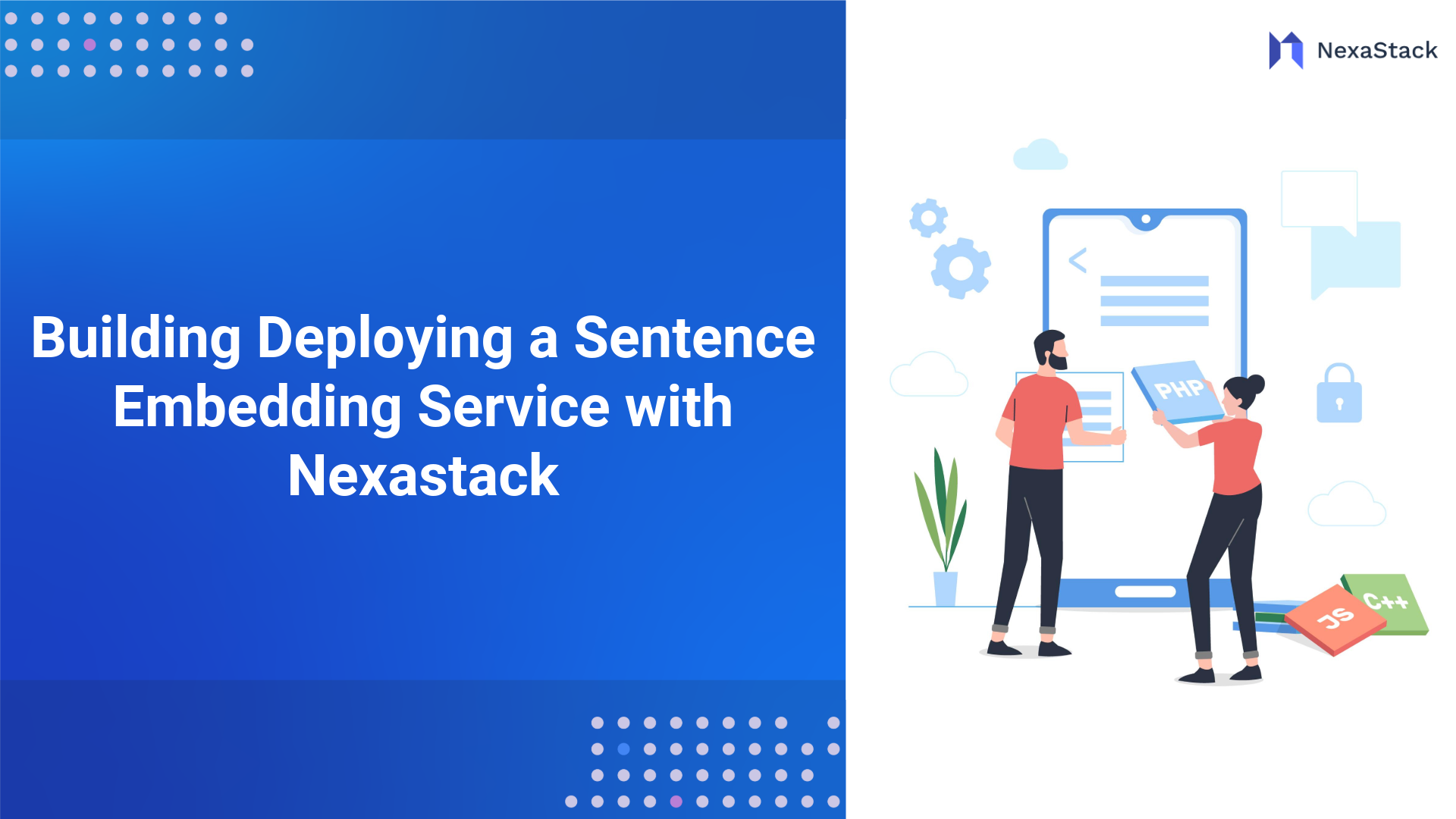 Building Deploying a Sentence Embedding Service with Nexastack