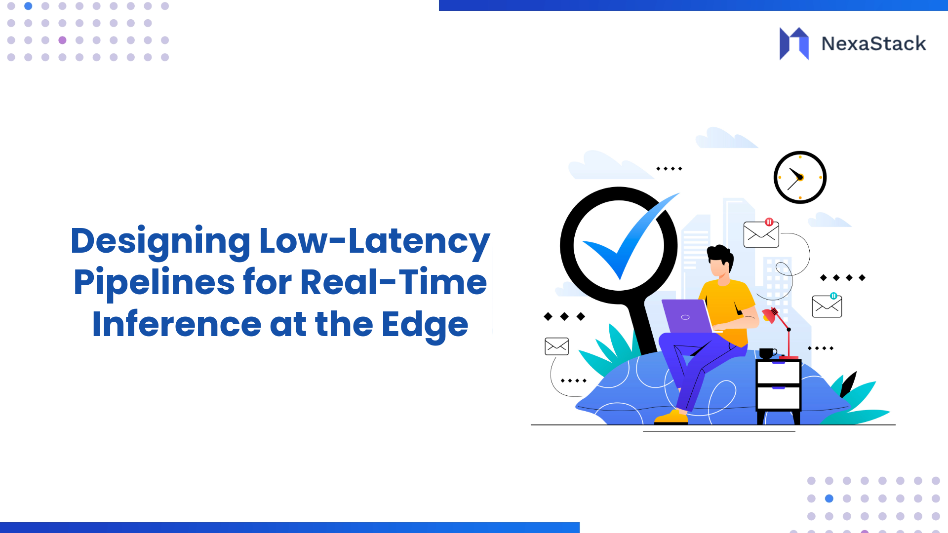 Designing Low-Latency Pipelines for Real-Time Inference at the Edge