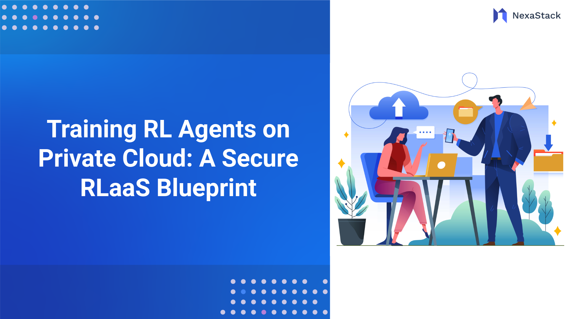Training RL Agents on Private Cloud: A Secure RLaaS Blueprint